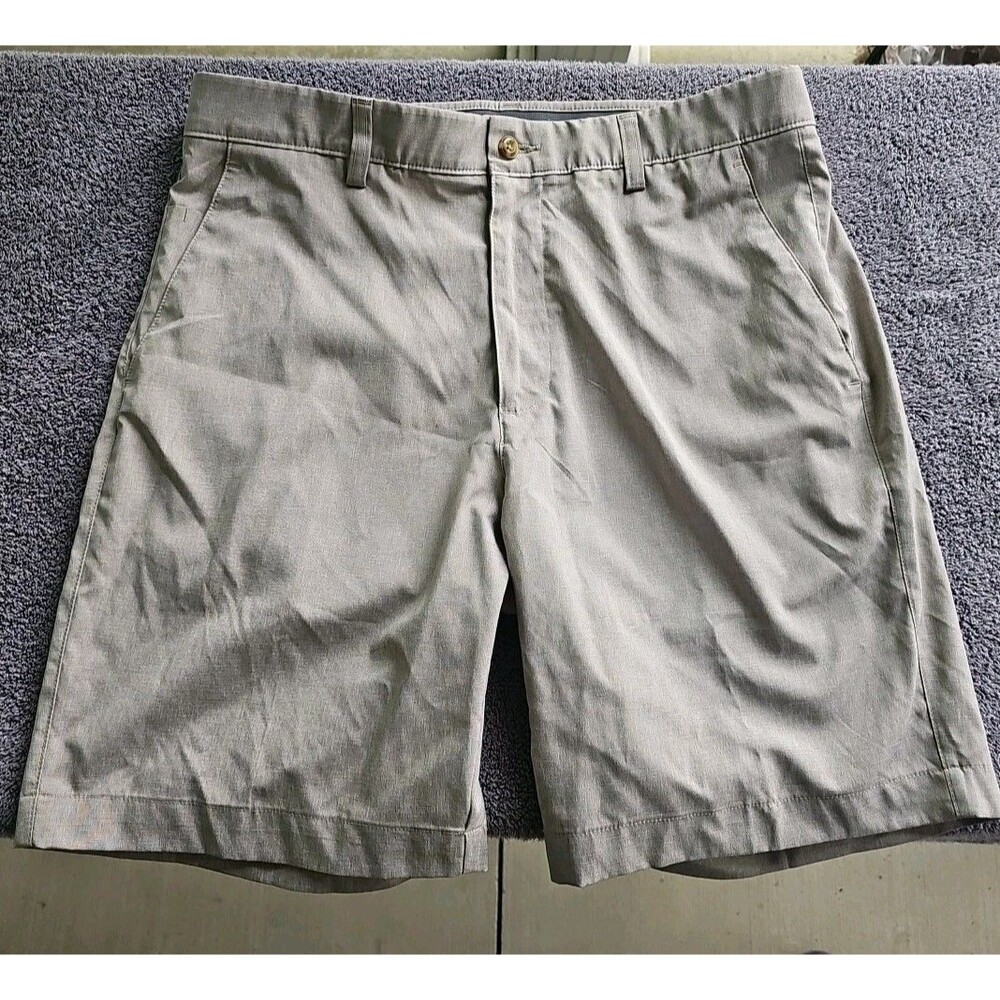 PGA Tour Golf Shorts, Tan, Size 34